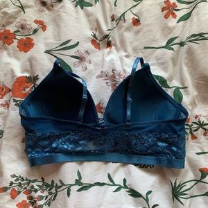 ABS Allen Schwartz Intimates & Sleepwear - Blue Lace Bralette ABS Allen Schwartz Intimates & Sleepwear - Blue Lace Bralette
